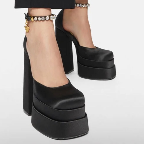 Versace Medusa Aevitas Platform Pumps Sz. 37 - Picture 3 of 17